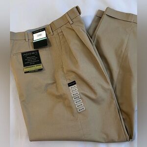 Axist Mens Dress Pants - Corporate Khaki (34Wx 32) Cotton Blend‎ - Khaki - New